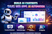 build ai chatbot, ai web app, ai saas and automation
