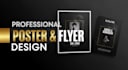 design professional visiting cards, posters and banners