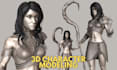create a rigged, game ready 3d character model
