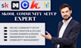 build a professional skool community funnel and engagement system