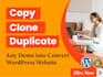 clone web saas, software developer, ai website, duplicate website, bubble io pwa