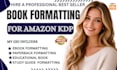 format your study guide or educational book for publishing