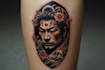 drawing a personalized japanese style tattoo design