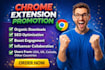 do chrome extension promotion, chrome web store promotion and browser extension