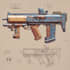 draw your weapon concept art in awesome details