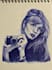 create highly detailed ballpoint pen potraits