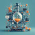 do custom 3d product, science and medical animation