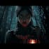 make an dark,horror, creepy illustration with vintage
