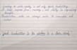 write neat handwritten notes