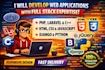 build responsive website with PHP laravel, js, bootstrap