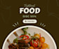design a professional and modern restaurant menu