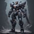 draw amazing character mecha robot illustration