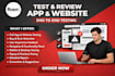 app testing, website testing, game QA testing, iphone,ipad,android user testing