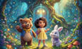 draw children book illustration and 3d children book illustrations
