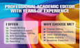 write, rewrite, and edit research,thesis,dissertation and case study