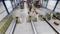 do robot arm animation, packaging machine animation and agv warehouse automation
