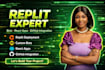 be your replit developer for custom bots, react apps, replit to github