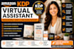 do amazon KDP virtual author assistant for kindle book publishing support