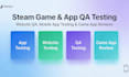 do steam game app testing website QA app testing mobile user game app QA review