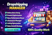 manage your ebay account and be your dropshipping manager