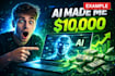 create a cinematic ai youtube thumbnail that gets clicks