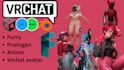 create 3d model furry protogen vrchat avatar anime nsfw etc