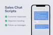 write sales chat scripts for instagram dm and whatsapp