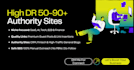 build high DR white hat backlinks for b2b saas and tech