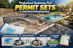 create swimming pool permit drawings pool construction plans blueprint autocad