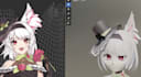 design custom 3d vtuber model 3d avatar with arkit face tracking and rigging