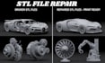 stl file repair fix broken file edit custom modification 3d scan cleanup print