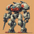 make a mecha robot illustrations