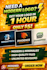 design a clean modern logo in 1 hour fast delivery