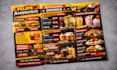 design a professional restaurant menu, cafe menu or bar menu
