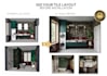 design a professional bathroom and floor tile layout plan