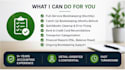 monthly bookkeeping and quickbooks cleanup