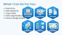 virtual asistent, data entry