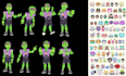 game asset sprite sheet texture atlas sprite atlas sheet tilemap comic strip