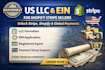 create US llc and ein for nonresident founders shopify stripe sellers amazon
