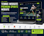 design tennis website premium sports website for clubs academies and coaches