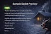 write engaging youtube scripts for storytelling, horror or viral content