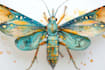 do realistic insect illustrations