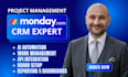 setup monday CRM monday com automation project management monday automation