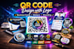 create custom qr code design with logo qr code generator