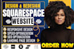 build squarespace website design website development website redesign expert SEO