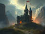 paint semi realistic fantasy art