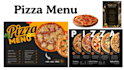 create modern food menu and restaurant menu design