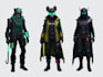make your cyberpunk style character