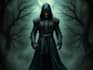 draw a custom dark surrealism for apparel