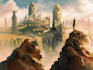 fantasy landscape art concept lost civilizations